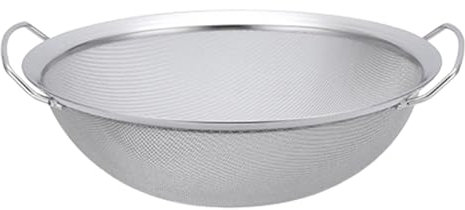Fine Mesh Filter, Fine Mesh Paint Strainer - 60 Mesh Emulsion Honey Strainer - Paint Bucket Filter Tool, Emulsion Honey Strainer and Funnel Filter with Handle for Paint, Glaze