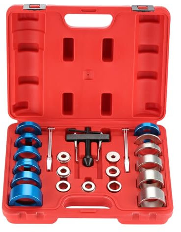 ISINEVER 25-TLG. Radialdichtring Montage Demontage Werkzeug Set – Wellendichtring & Simmerring Einbau-Ausbau Satz M8 - M20 KFZ Spezialwerkzeug mit Koffer für Radialdichtringe
