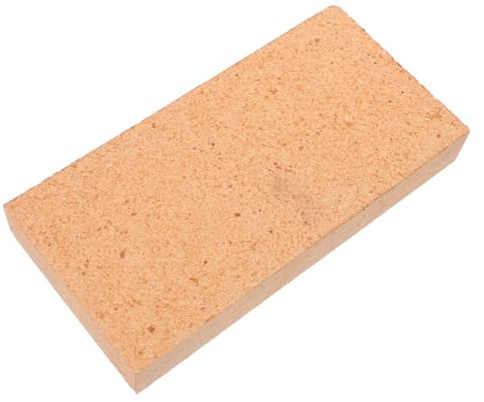 SHINEOFI Ladrillo Refractario para Estufa de Leña, Ladrillos Ignífugos de Arcilla, Ligero, Resistente a Altas Temperaturas, Aislante Térmico, para Chimeneas, Barbacoa y Bricolaje