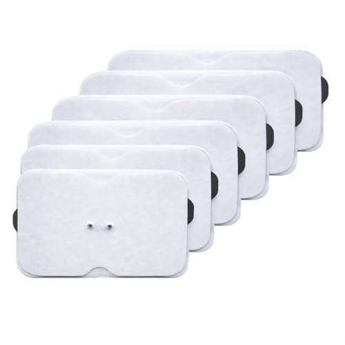 Set of Six Mini Stud Pads for Mini Tens Machines HT-329L1 HT-329L2 HT-329L3 HT-329L4