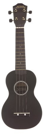 Baton Rouge NU1S Schwarz - Sopran-Ukulele