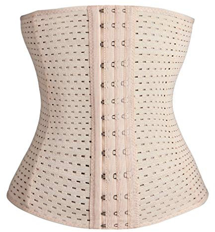 Everbellus Corset Amincissant pour Femme Beige Beige XXX-Large
