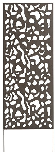 Nortene Panneau métal Feuille Marron 2012058 0,6 x 1,5 m