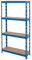 AROIJUN TMZ® (1500 x 750 x 300) mm heavy duty boltless metal steel shelving shelves storage unit Industrial easy to assemble (150X75X30cm) 175KG Per Shelf