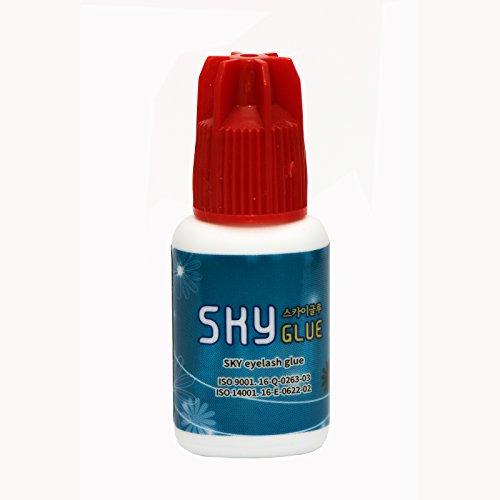 KY Wimpernkleber für Wimpernverlängerung – Ultrastarker Halt – D von Sky – Schwarz – 5 ml – Wimpernverlängerung