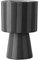 OYOY Living Toppu Pot Small – Stilvoller Blumentopf und Übertopf aus Keramik in Grau/Anthrazit, 15 cm hoch, für dekorative Akzente