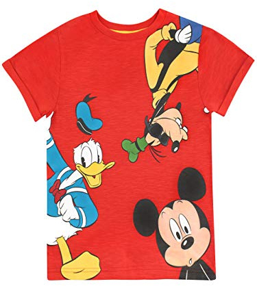 Disney Boys Mickey Mouse Goofy Donald Duck T-Shirt