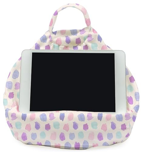 Rooms By Me Brushstrokes Tablet Stand | Any tablet, eReader, mobile, book, head rest, cushion support | Multifunctional Stand | Made in UK