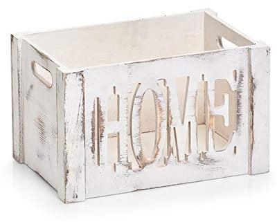 Aufbewahrungsbox Home Schabby Look Holzkiste Shabby chic HTI living
