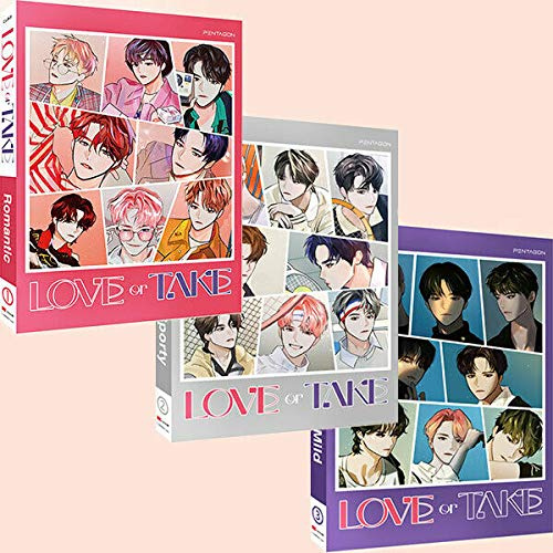PENTAGON [ LOVE OR TAKE ] 11th Mini Album [ ROMANTIC / SPORTY / MILD ] RANDOM VER. CD+Photo Book+Mini Poster+2 Card K-POP SEALED+TRACKING NUMBER