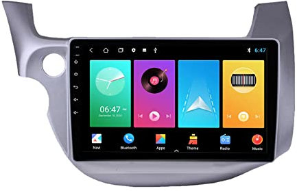 LIUWEIE Andriod 10 GPS Auto per Fit Left 2008-2013 10.1 Pollici GPS Auto localizzatore Multimedia autoradio Bluetooth Lettore multimediale da Ricevitore Video Specchio Collegamento