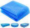 TOSANEO Pool Solarabdeckplane Rund Ø 457 cm Poolheizung Solarfolie 120 µm Solarplane Poolsolarplane Solar Heizung Solarabdeckung Wärmeplane Folie Blau zuschneidbar