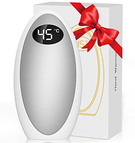 Gabless Handwärmer Powerbank 5200mAh - USB Wiederaufladbar, Tragbarer Taschenwärmer, Elektrisch für Outdoor, Skifahren, Camping - Winter Geschenk für Kinder, Frauen, Mann