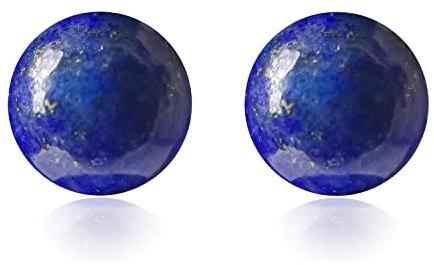 150pcs 8mm Natural Blue Lapis Lazuli Stone Beads Round Smooth Loose Beads for Jewelry Making Energy Stone Healing Power