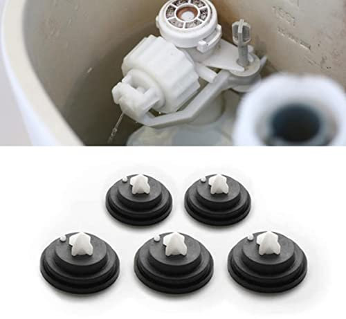 5pcs Flush Valve Diaphragm Washer,Toilet Cistern Flush Parts,Replacement Rubber Diaphragm Washer Valves Ballvalve