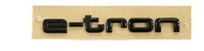 Audi 4KE853741AT94 Schriftzug e-tron Logo Aufkleber Black Edition Emblem, schwarz