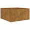 vidaXL Fioriera 80x80x40 cm in Acciaio Corten