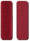 20 Stück 2cm × 7cm Klettband Extra Stark,Klettband zum Nähen,Doppelseitiges Klettverschluss Stoff Klettstreifen,für DIY Kunsthandwerk Basteln Schuhe Kleidung Dekorieren,Weinrot