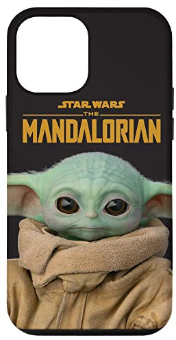 iPhone 12 mini Star Wars The Mandalorian Logo and Grogu Case