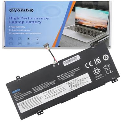 Oyomba L18C4PF3 L18M4PF3 L18C4PF4 Laptop Akku für IdeaPad S540-14API S540-14IML S540-14IWL C340-14API C340-14IML C340-14IWL Flex-14IML Flex-14IWL Flex-14API Series