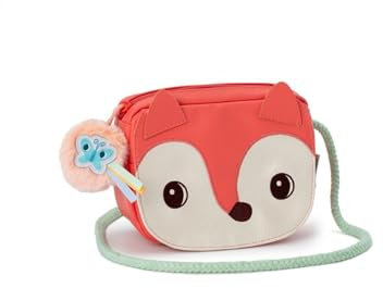 Lilliputiens - Kinderhandtasche mit Schlüsselanhänger Alice - Trendige Tasche mit verstellbarem Schulterriemen und Reißverschluss - Perfekt, um kleine Schätze sicher aufzubewahren - Ab 3 Jahren -83528