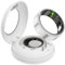 Smart Ring Fitnesstracker Schrittzähler 5ATM Wasserdicht Smartring Fitness Ring Tracker Smartringe Herren Damen Schlaf Ring Pulsmesser Smart Ring Android iOS Sport Ringe Schlaf Tracker