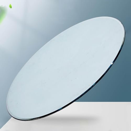 Glasplatte Rund Tischplatte，Tisch Glasplatte Ersatzteil, Tischplatte Gehärtetes Glas，Tisch Glasplatte Platte Esstisch，Outdoor Glastisch Einfach Zu Säubern 35cm 50cm 60cm 70cm 80cm(70CM(28INCH))