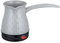 Electric Turkish Coffee Pot, 0.5L Stainless Steel Coffee Maker with 600W Heating Plate - Anti Dry Burn, Even Heating, Removable Handle - Home Use