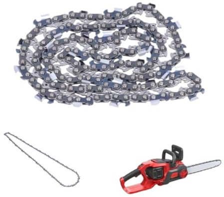 2 cadenas de motosierra de 20 pulgadas, cadenas de motosierra de acero al manganeso, cadena de repuesto para motosierra de gasolina de 20 pulgadas