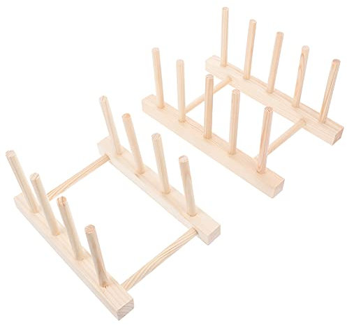 PRETYZOOM 2piezas Escurridores De Platos Estantes De Almacenamiento Organizador De Cocina Diseño Moderno Fácil De Usar
