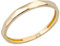 Ardeo Aurum Damen Goldring aus 375 Gold schmal Vorsteckring Ansteckring Stapelring Gelbgold Größe 50