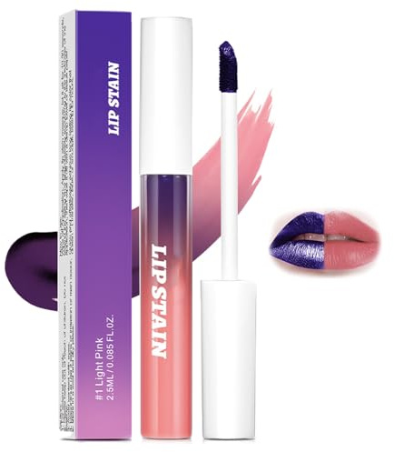 All Day Lip Stain Peel Off Masque - Lip Stain Peel Off - Long Lasting Waterproof Lip Liner Stain - Transfer Proof Nude Lip Tint - Matte Finish Peel Off Makeup,Lip Makeup Gift for Women（Light Pink）