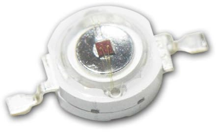 world-trading-net - 5er Set Highpower LED 1W rot, Typ WTN-1W-45r, superhell, ohne Platine, breiter Abstrahlwinkel
