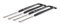 Hebie Unisex – Erwachsene Strebensatz-2255589000 Strebensatz, grau, One Size