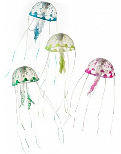 Aqua D´ella Aquarium Dekoration JELLY FISH 18cm #234-418956