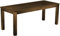 Esstisch Rio Classico 200x80 cm Eiche antik Holz Pinie Massivholz Esszimmertisch Echtholz ausziehbar vorgerichtet für Ansteckplatten Brasilmöbel