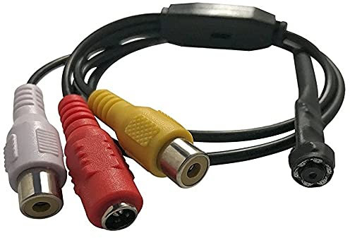 jcheng Mini Hidden Infrared Camera 800TVL hqis Spy Video Camera 3.7 mm with Audio For Indoor CCTV surveillance Camera 6 IR LED Night Vision by jcheng Security