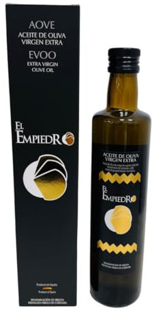 Aceite de Oliva Virgen Extra, Denominación de Origen Priego de Córdoba, 500ml, Medalla de Oro EVO IOOC 2024, Platinum Award Berlin GOOA 2024
