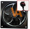 Plate Mounted Axial Fan, Commercial SUCKER 4 Pole 1350RPM 250mm / 10, 300mm / 12, 350mm / 14, 400mm / 16, 450mm / 18, 500mm / 20, 550mm / 22 or 630mm / 24 (630mm with UK PLug and Lead)