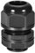 sourcing map M25 Cable Gland 2 Holes Waterproof IP68 Nylon Joint Adjustable Locknut for 6.4-8.7mm Dia Wire