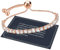 J.Fée Tennisarmband Rosegold Armband Damen Armbänder Damen Armband Rosegold Damen Tennis Armband Armband Damen Rosegold Armband Damen Geschenke für Frauen Geschenk für Sie Valentinstag