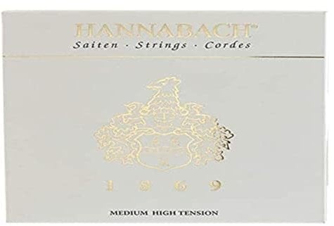 Hannabach 652787 Klassikgitarre-Saite Satz Serie 1869 Carbon/Gold MHT-1869MHT