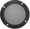 sourcing map Grille de haut-parleur en maille décorative pour caisson de basses Noir 10,2 cm