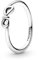 PANDORA Unendlichkeitsknoten Ring Sterling-Silber, 198898C00-58