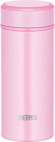 Thermos JOG-250 LP Water Bottle, Vacuum Insulated Travel Mug, 8.5 fl oz (250 ml), Light Pink