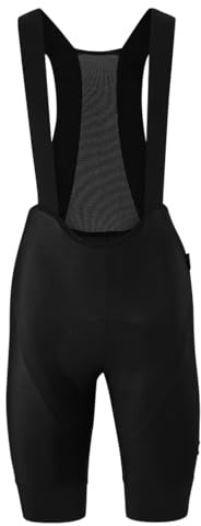 Gonso Damen SQlab GO BIB W Hose | Radtights mit SQlab Sitzpolster, Innovative Schnittführung ohne Seitennaht, Enganliegend, Perfekt für den Sommer