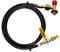 LPG Camping Gas Cylinder Refill Set Remotely Fill Gas Bottle with LPG Adapters 1 Meter