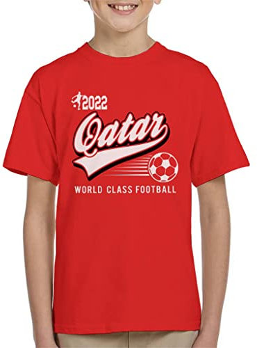 All+Every Qatar 2022 World Class Football Kid's T-Shirt