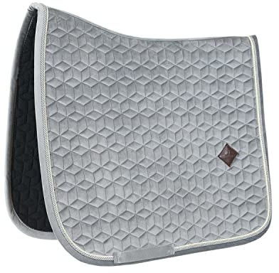 Kentucky Satteldecke Basic - Velvet Grau - Satteldecke Dressur Deck