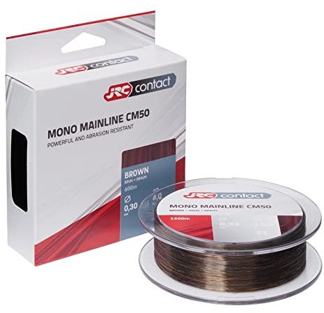 JRC cm50 Angelschnur, braun, 1200m